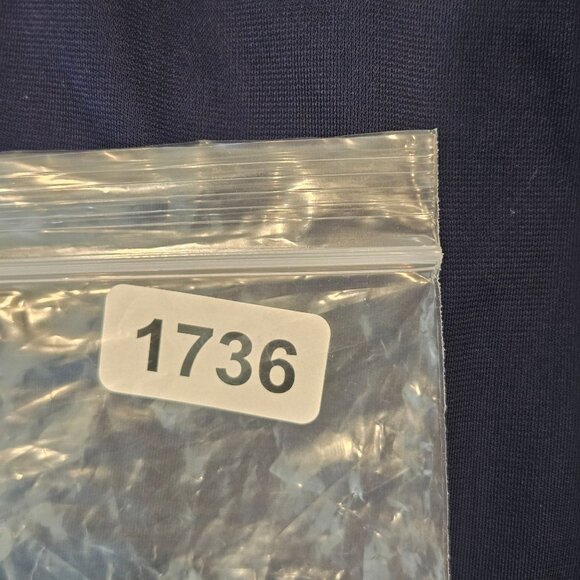 Susan Graver Premier Navy Womens L Open Cardigan Ruched Sleeves liquid silk - Picture 13 of 14